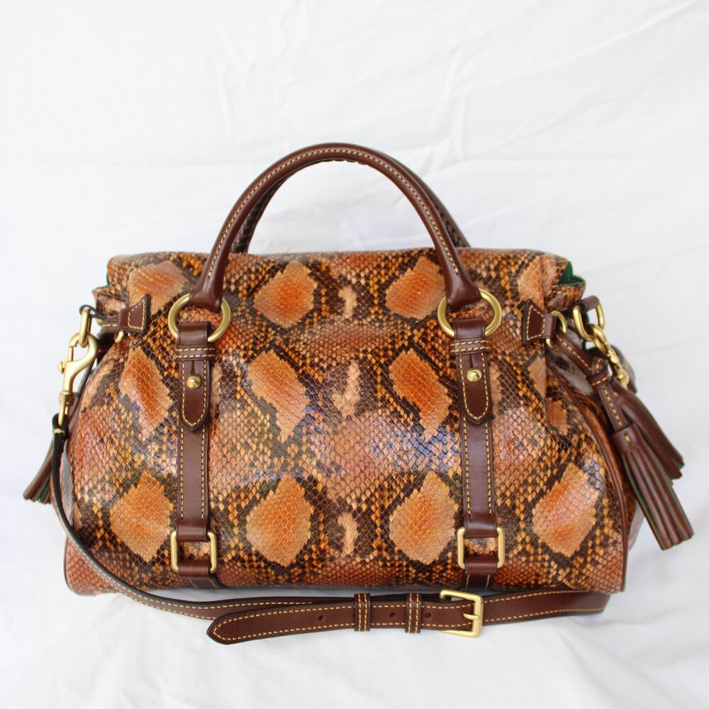 Dooney & Bourke Snakeskin python leather Florenti… - image 5